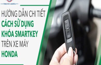 Sử Dụng Chìa Khóa Cơ Dự Phòng Ẩn Trong Smartkey
