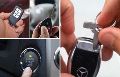 Sử Dụng Chìa Khóa Cơ Khẩn Cấp Trên Xe Mercedes