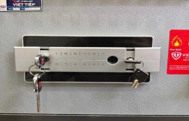 Cách Mở Két Sắt Vân Tay Bằng Chìa Khóa Khẩn Cấp