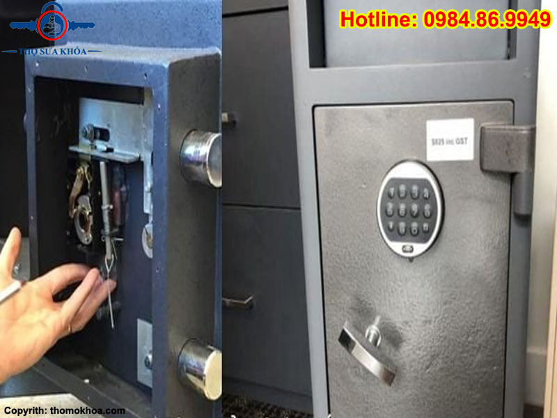 Két Sắt Bị Ngập Nước