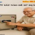 Sử Dụng Két Sắt An Toàn Cho Người Lớn Tuổi