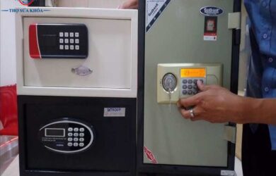 Két Sắt Vừa Báo Động Vừa Khóa
