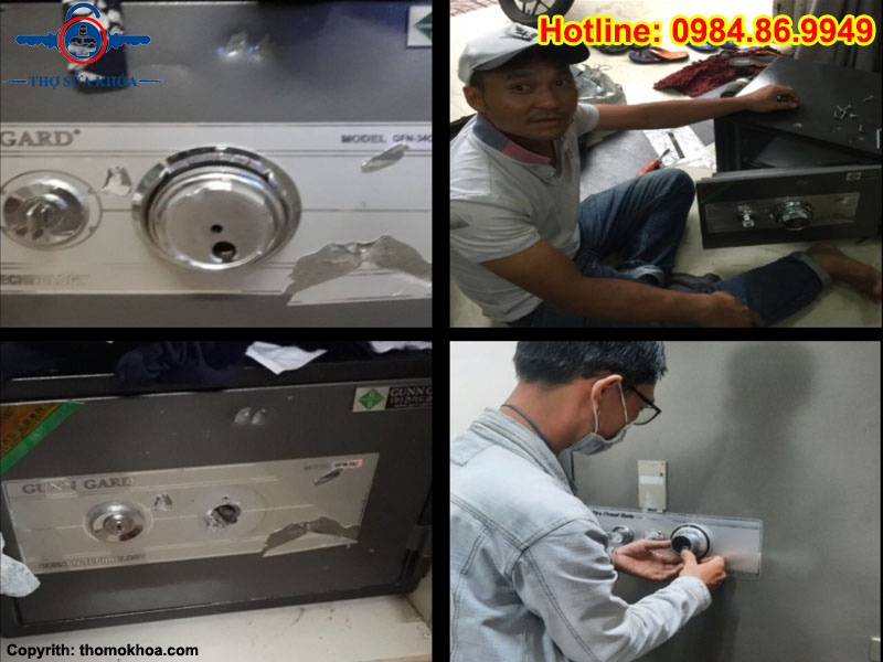 Không Mở Được Két Sắt