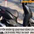 Xe Lead Bị Hao Xăng