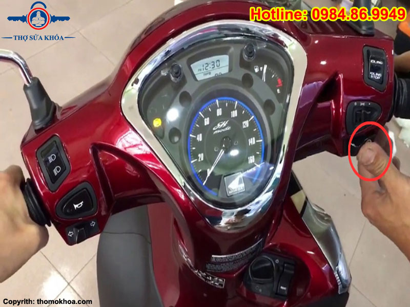 Xe SH Mode Không Đề Được