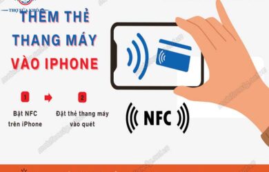 Thêm Thẻ Thang Máy Vào iPhone