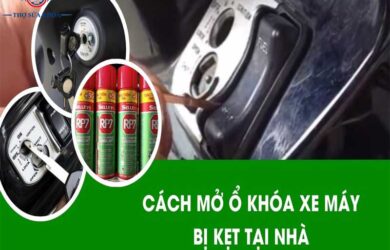 Cách Mở Nắp Từ Xe Máy Bị Kẹt Cứng Không Cần Dùng Chìa