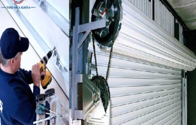 Cách nhả phanh motor cửa cuốn