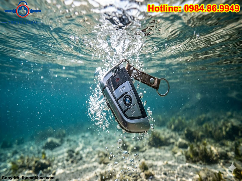  Sơ Cứu Chìa Khóa Smartkey Rớt Nước
